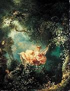 Jean Honore Fragonard The Happy Accidents of the Swing oil painting artist